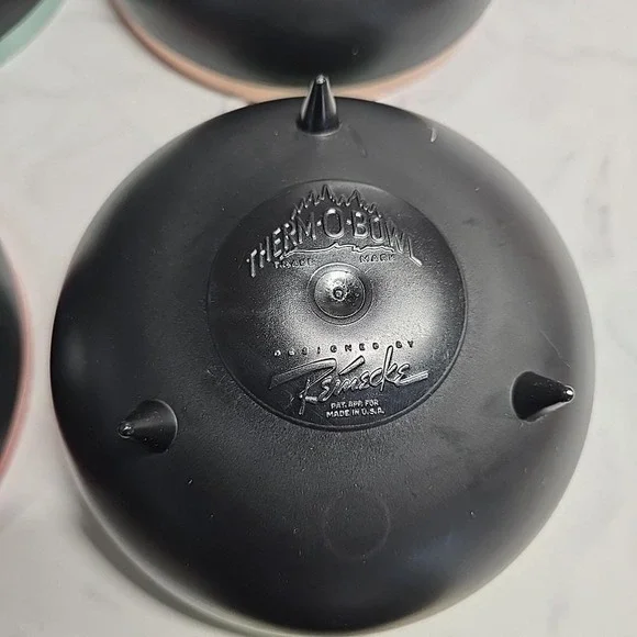 MCM Therm-O-Bowl Reinecke Design Set of 6 Sputnik Multicolor Atomic Bowls 5.5" - Picture 9 of 15